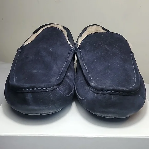 Ugg Ascot navy slippers 110110 size 12 - Picture 3 of 9